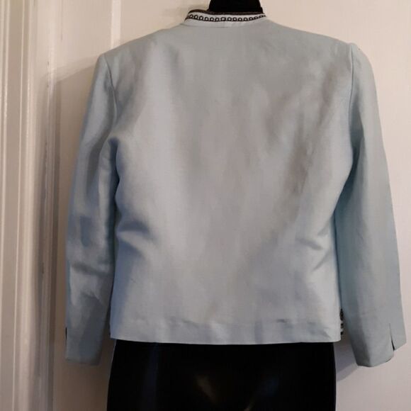 Positive attitude blue & brown top and jacket - Picture 3 of 8